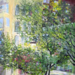 Irgendwo in Schwabing (Acryl auf Leinwand, 61 x 71 cm)