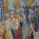 Tangopraktika (Acryl auf Leinwand, 30 x 40 cm)