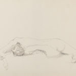 Akt 5 min (Bleistift, 21 x 30 cm)