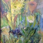 Verschiedene Pflanzen. Acryl hinter Glas, 50×70
